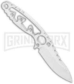 Nemesis Afterburner Neck Knife - Satin Plain -Best Knife Shop Nemesis Afterburner Knife Fixed Blade Satin NK 16 BHQ 122075 jr spine large