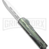 No Limit Night Stalker II Green D/E OTF Automatic Knife - Satin Plain M390 -Best Knife Shop No Limit Night Stalker II Green DE OTF AK Satin Plain M390 GX 41819 td large