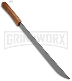 Okapi Slim Profile African Bolo Wood Machete Fixed Blade - Satin Plain 6 Okapi Slim Profile African Bolo Wood Machete Fixed Blade - Satin Plain -Best Knife Shop Okapi Machete African Bolo Wood Slim Profile KO5000 BHQ 52526 jr spine large