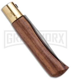 Antonini Old Bear Classical Carbon Small American Walnut Knife - Satin Plain -Best Knife Shop Old Bear S Classical Carbon Walnut BHQ 124772 jr side large