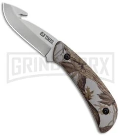 Schrade Old Timer Snowblind Camo 2-Piece Fixed Blade Hunting Knife Set -Best Knife Shop Old Timer Snowblind Camo 2 Piece Set 1085928 BHQ 87011 jr knife 2 large