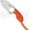 Real Steel Mini 127 Orange Neck Knife - Satin Plain 1 Real Steel Mini 127 Orange Neck Knife - Satin Plain -Best Knife Shop Real Steel Mini 127 Orange Satin BP 23874 jr large