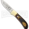Rite Edge Hunting Heritage Club Multi-Wood Fixed Blade Knife - Satin Plain -Best Knife Shop Rite Edge Hunting Heritage Club Multi Wood satin plain BHQ 54282 er large