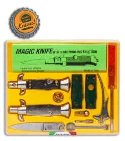 SKM 4" Italian Stiletto Keychain Kit Green 5 SKM 4" Italian Stiletto Keychain Kit Green -Best Knife Shop SKM Italian Stiletto Keychain Kit Green BHQ 104976 kp bottle cap large