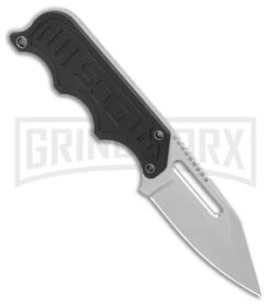 SOG Instinct Black G-10 Fixed Blade Knife (2.3" Satin) NB1012 -Best Knife Shop SOG Instinct Fixed Blade Black G 10 Satin BHQ 28203 jr spine large