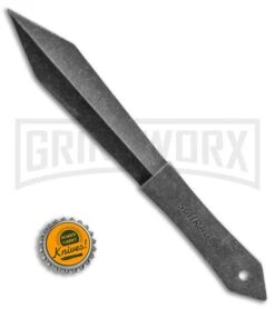 Schrade Black Stonewash Throwing Knife Set With Nylon Sheath - Set Of 6 -Best Knife Shop Schrade 6 piece throwing set nylon sheath black sw BHQ 62109 er size large