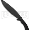 Schrade Mini-Bolo II Black Machete Knife - Black Plain 1 Schrade Mini-Bolo II Black Machete Knife - Black Plain -Best Knife Shop Schrade Mini Bolo II Machete Rubber Black 1100056 BHQ 93634 jr large