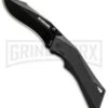 Schrade Shiznit MAGIC Black Spring Assisted Knife - Black Plain