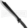 Schrade SCMACH2CP Clip Point Machete Sawback - Black Plain 2 Schrade SCMACH2CP Clip Point Machete Sawback - Black Plain -Best Knife Shop Schrade clip point machete sawback black SCMACH2CP BHQ 62067 er large