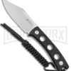 SENCUT Waxahachie Black G-10 Fixed Blade Knife - Satin Plain 1 SENCUT Waxahachie Black G-10 Fixed Blade Knife - Satin Plain -Best Knife Shop Sencut Waxahachie Fixed Blade Black G 10 Satin BHQ 164926 jr 2 large