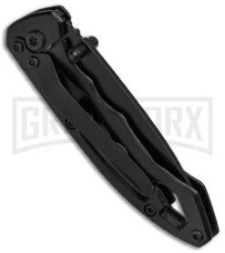 Smith & Wesson Black Folding Knife Combo - Set Of 2 15 Smith & Wesson Black Folding Knife Combo - Set Of 2 -Best Knife Shop Smith Wesson 2 Knife Black SWPROM 16 5CP BHQ 49196 jr knife 2 side large