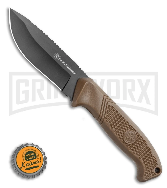 Smith & Wesson Knife 2-Piece Combo Set - Fixed & Folder 1122655 6 Smith & Wesson Knife 2-Piece Combo Set - Fixed & Folder 1122655 - Image 4