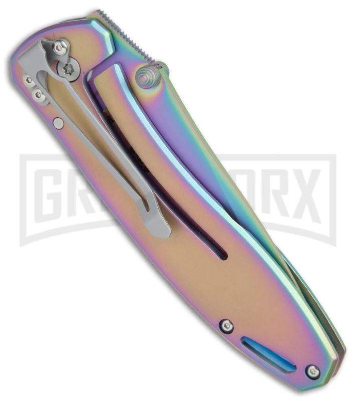Smith & Wesson Rainbow Reflection Folding Knife - Spectrum Plain 4 Smith & Wesson Rainbow Reflection Folding Knife - Spectrum Plain - Image 2