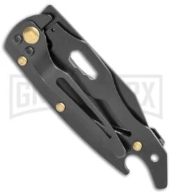 Smith & Wesson Black Multi-Tool Folding Knife Stainless Steel - Black Plain 8 Smith & Wesson Black Multi-Tool Folding Knife Stainless Steel - Black Plain -Best Knife Shop Smith and Wesson Multi Tool Stainless Steel 2in Blade BHQ 125120 jr side large