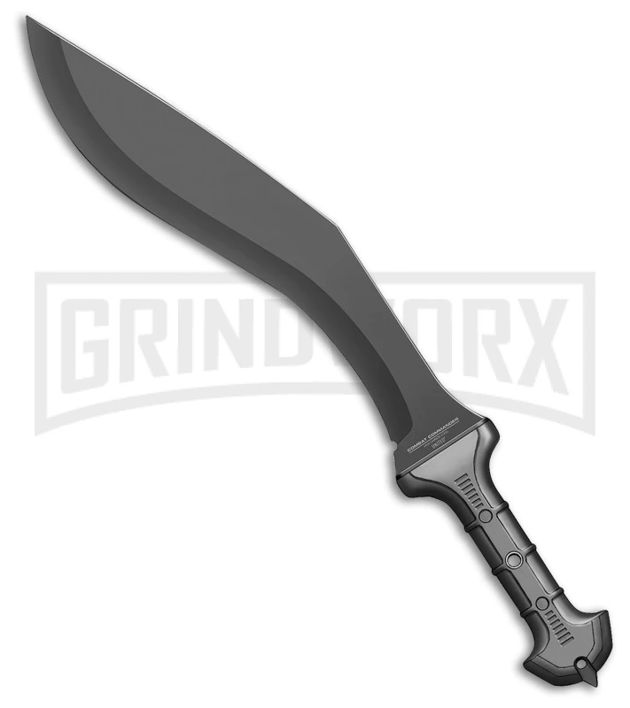 United Cutlery Combat Commander Gladius Black TPR Fixed Blade Knife - Black 3 United Cutlery Combat Commander Gladius Black TPR Fixed Blade Knife - Black
