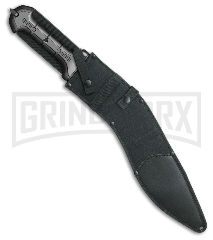 United Cutlery Combat Commander Gladius Black TPR Fixed Blade Knife - Black 4 United Cutlery Combat Commander Gladius Black TPR Fixed Blade Knife - Black - Image 2