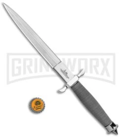 United Cutlery Gil Hibben Silver Shadow I Fixed Blade Knife - Satin Plain -Best Knife Shop United Cutlery Gil Hibben Silver Shadow II Fixed Blade Satin GH0441 GX 13847 jr bottlecap large