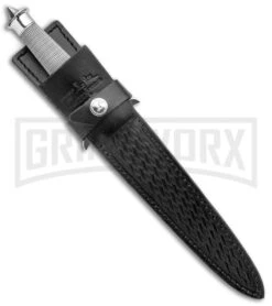 United Cutlery Gil Hibben Silver Shadow I Fixed Blade Knife - Satin Plain -Best Knife Shop United Cutlery Gil Hibben Silver Shadow II Fixed Blade Satin GH0441 GX 13847 jr sheath large