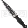 United Cutlery M48 Highland Sgian Black TPR Fixed Blade - Two-Toned Plain -Best Knife Shop United Cutlery M48 Highland Sgian Black TPR two toned plain BHQ 64051 er large