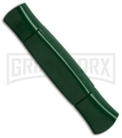AKC 077 Concord Dark Green OTF Automatic Knife - Black Plain -Best Knife Shop akc 077 otf dark green black plain side cm large