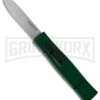 AKC Minion Concord Dark Green OTF Automatic Knife - Satin Plain -Best Knife Shop akc 077 otf dark green satin cm large