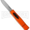 AKC Minion Concord Orange OTF Automatic Knife - Satin Plain -Best Knife Shop akc minion otf orange satin cm large