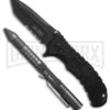 Master Cutlery US Army Black Spring Assisted Knife & Gray Pen - Tanto Serr -Best Knife Shop army strong a 4001gy large