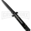 8" Leverlock Tactical Automatic Knife - Bayonet -Best Knife Shop bladeplay stilleto gbs65 cm large