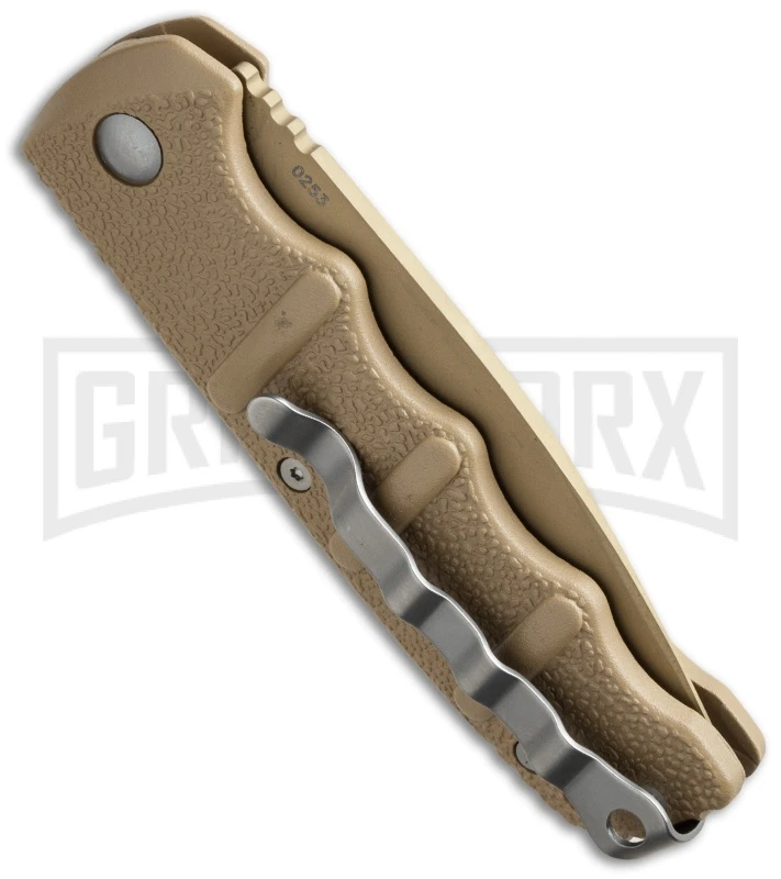 Boker Kalashnikov Desert Sand Automatic Knife - Copper Plain 5 Boker Kalashnikov Desert Sand Automatic Knife - Copper Plain - Image 3
