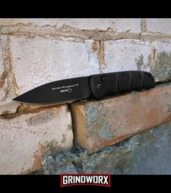 Boker Kalashnikov Black Automatic Knife - Black Plain -Best Knife Shop boker kalashnikov 74 black kals74bk BHQ 3839 dl large