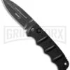 Boker Kalashnikov Black Automatic Knife - D2 Dagger Smokewash Plain -Best Knife Shop boker kalashnikov black stonewash large
