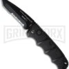 Boker Mini Kalashnikov Black Automatic Knife - Tanto Black Serr 1 Boker Mini Kalashnikov Black Automatic Knife - Tanto Black Serr -Best Knife Shop boker kalashnikov mini 01kals73bts large