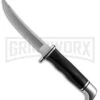 Buck Knives Buck Personal 118 Fixed Blade Knife - Satin Plain -Best Knife Shop buck 0118bks b personal fixed large