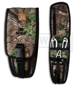 Buck Knives PakLite FieldMaster Knife Set With Realtree Camo Sheath - Satin -Best Knife Shop buck paklite field master satin real tree 0141sssvp2 BHQ 35341 er sheath large