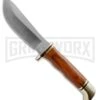 Buck Knives Buck 103 Skinner Dymondwood Fixed Blade Knife - Satin Plain -Best Knife Shop buck skinner 0103brs b large