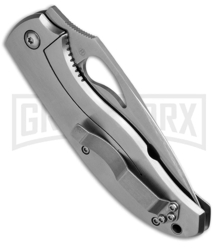 Byrd CatByrd Stainless Steel Folding Knife - Satin Plain 5 Byrd CatByrd Stainless Steel Folding Knife - Satin Plain - Image 3