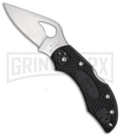 Byrd Robin 2 Black FRN Folding Knife - Satin Plain