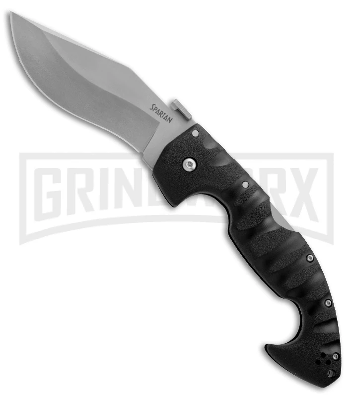 Cold Steel Spartan Folding Knife - Stonewash Plain 3 Cold Steel Spartan Folding Knife - Stonewash Plain