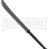 Cold Steel Thai Machete W/ Sheath - Black Plain -Best Knife Shop cold steel thai machete sheath black BP 30236 jr large
