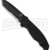 Gerber Knives Answer Black Spring Assist Knife - Tanto Black Serr -Best Knife Shop gerber answer tanto 33 000021 large