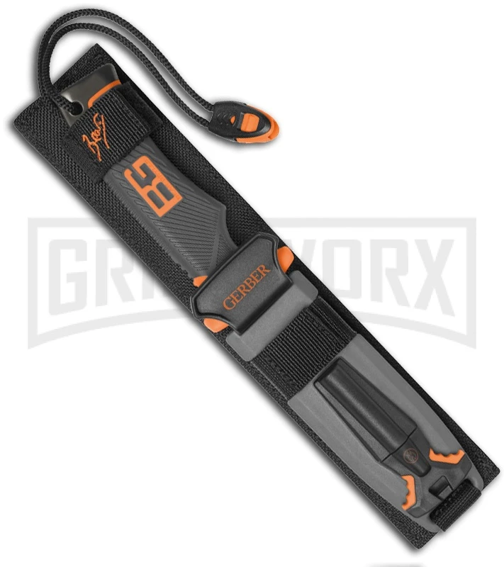 Gerber Bear Grylls Ultimate Fixed Blade Knife - Gray Plain 4 Gerber Bear Grylls Ultimate Fixed Blade Knife - Gray Plain - Image 2