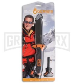Gerber Bear Grylls Ultimate Fixed Blade Knife - Gray Plain 9 Gerber Bear Grylls Ultimate Fixed Blade Knife - Gray Plain -Best Knife Shop gerber ultimate knife 31 001063 large