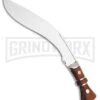 Tallen Raven Claw Kukri Stainless Steel Fixed Blade Knife - Mirror Plain -Best Knife Shop grindworx raven claw kukri ss mirror BP 28236 jr large