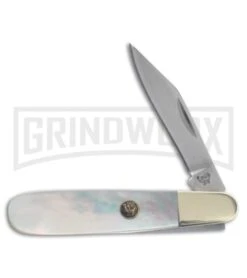 Frost Cutlery Hen & Rooster Heritage Mother Of Pearl Pocket Knife