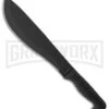 Ka-Bar Cutlass Machete Fixed Blade Knife 1248 (11" Plain) 1 Ka-Bar Cutlass Machete Fixed Blade Knife 1248 (11" Plain) -Best Knife Shop ka bar fixed 02 1248 machete cutlass black large