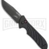 Kershaw Emerson Launch 5 Black Automatic Knife - Black Plain 1 Kershaw Emerson Launch 5 Black Automatic Knife - Black Plain -Best Knife Shop kershaw emerson launch 5 black 7600BLK BHQ 49649 er large