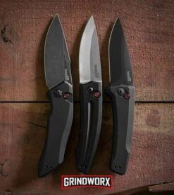 Kershaw Launch 3 Black Aluminum Automatic Knife - Black Plain 9 Kershaw Launch 3 Black Aluminum Automatic Knife - Black Plain -Best Knife Shop kershaw launch 1 blackwash 2 sw 3 blk dl large