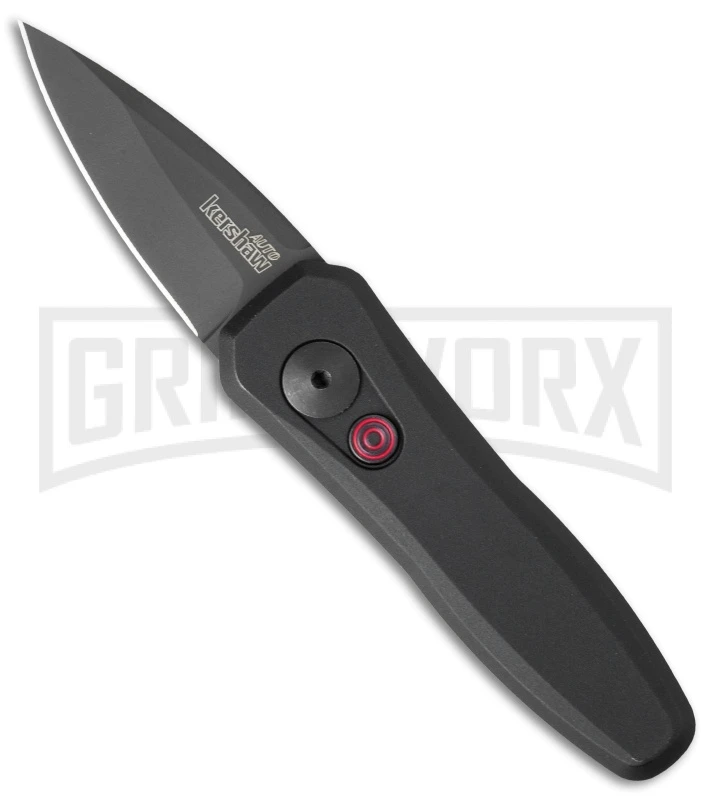 Kershaw Launch 4 Black Automatic Knife CA Legal - Black Plain 3 Kershaw Launch 4 Black Automatic Knife CA Legal - Black Plain