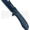 M-Tech Bow Silk Blue Spring Assisted Knife - Blue Plain -Best Knife Shop m tech bow silk blue sa blue BP 26343 jr large