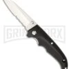 Mantis MT-3 Classik Folding Knife - Satin Serr -Best Knife Shop mantis knives mt 3 large